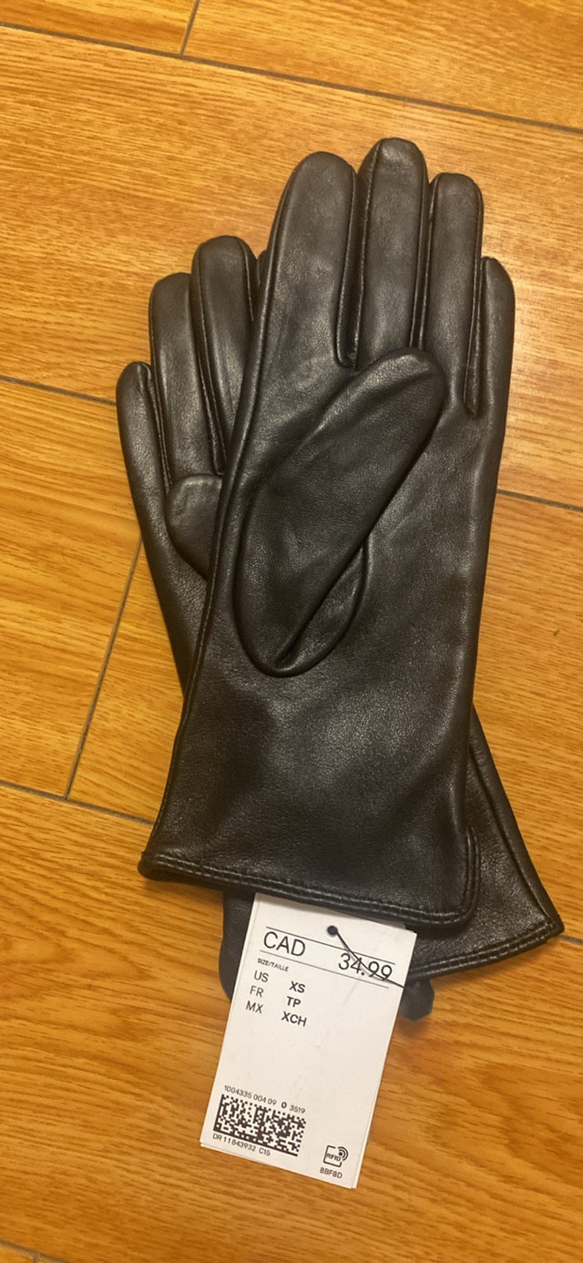H&M Genuine Leather Gloves