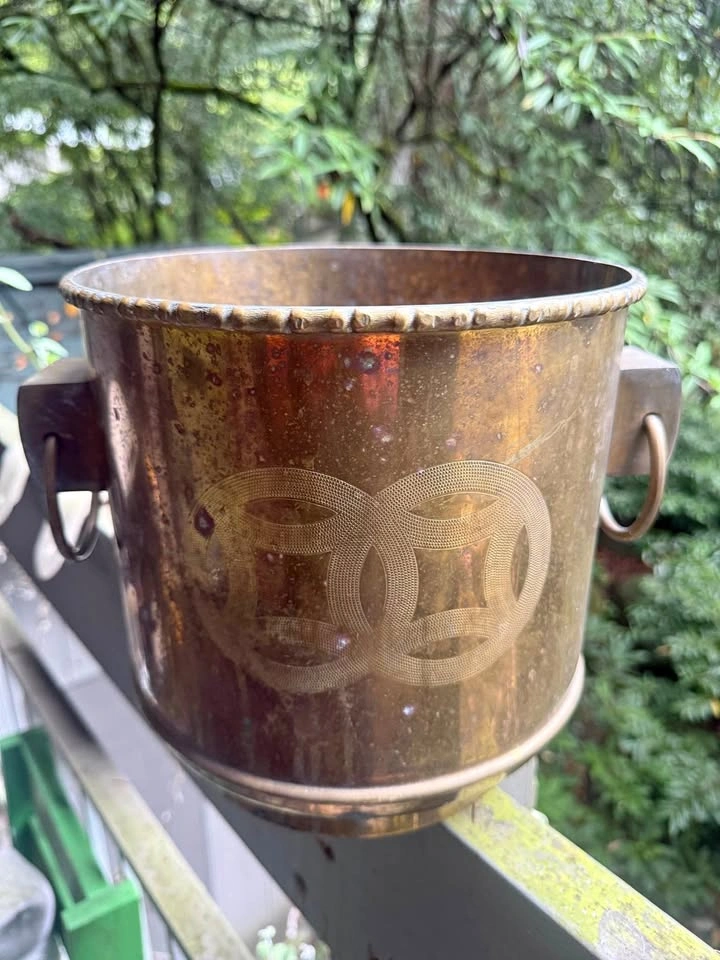 Vintage MCM brass