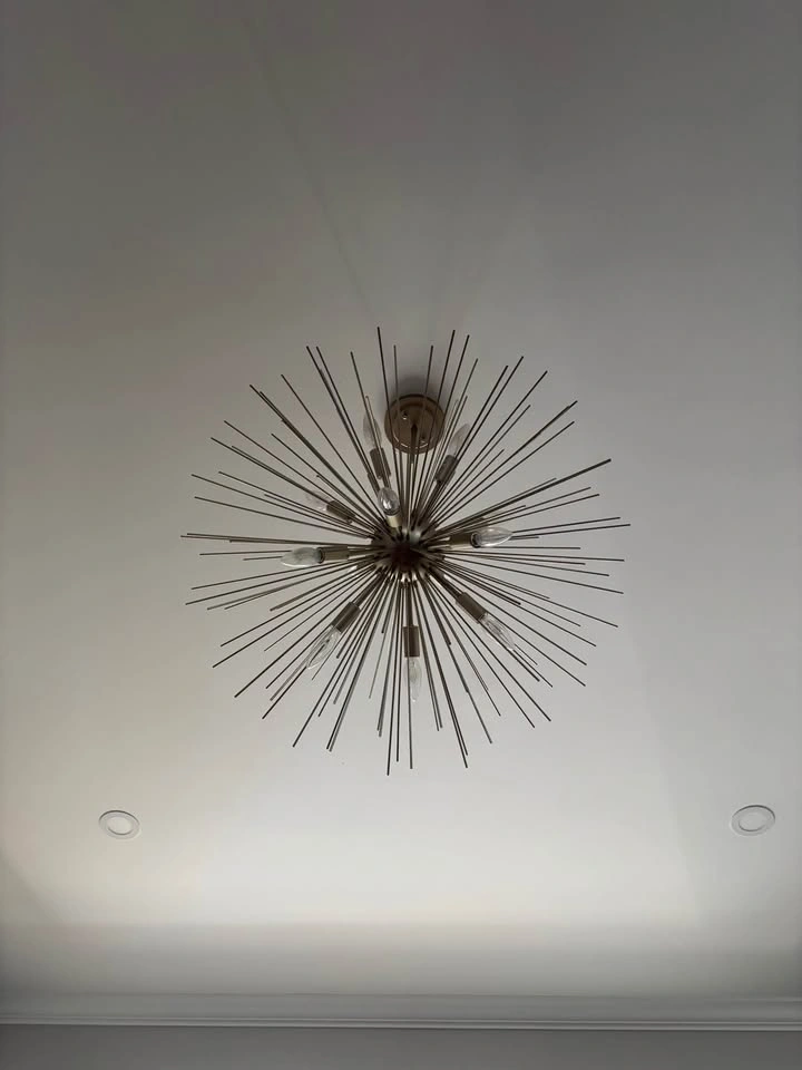 Vintage style mcm sputnik pendant light - photo 3