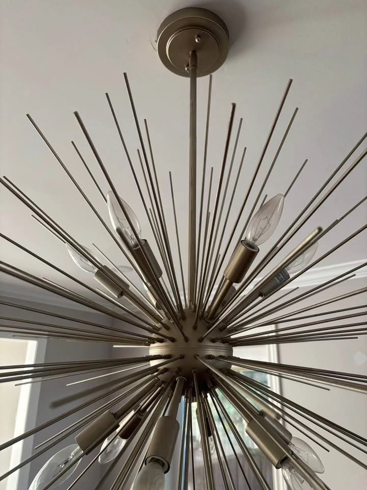 Vintage style mcm sputnik pendant light - photo 4