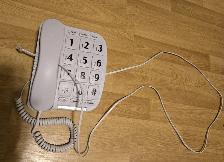 🥕  Large Print Land Line Phone