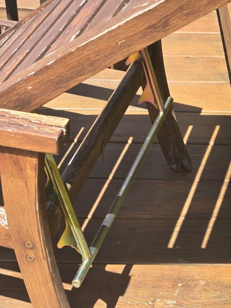 Teak Wood Loungers In Need Of TLC image indicator(3)