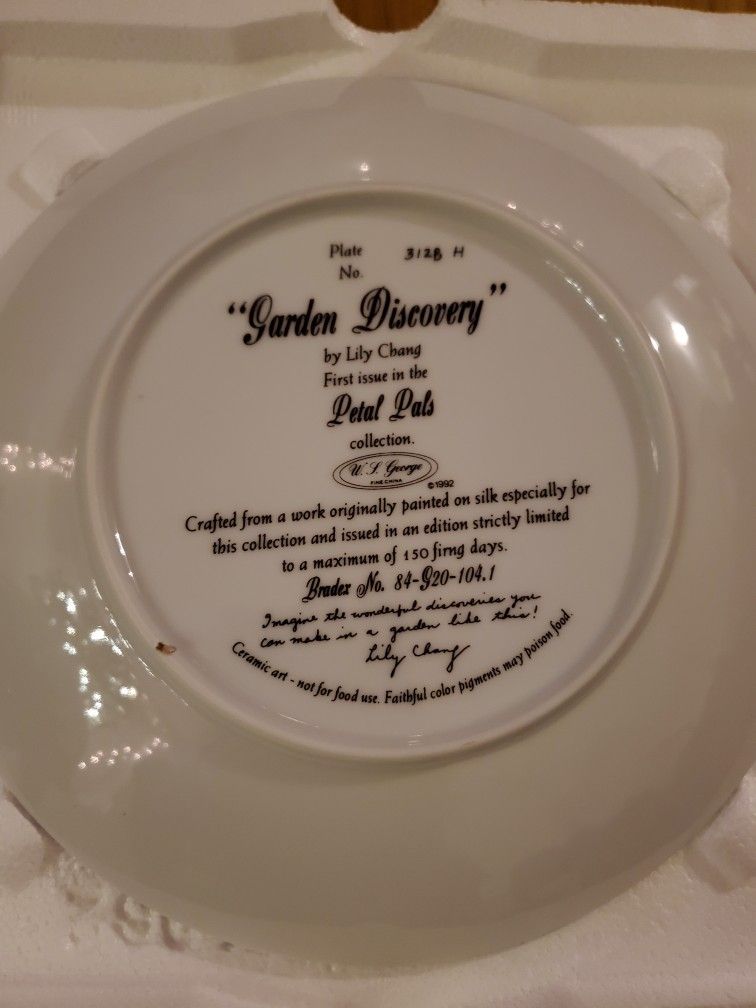 🥕  Beautiful Cat Collector Plate - photo 5