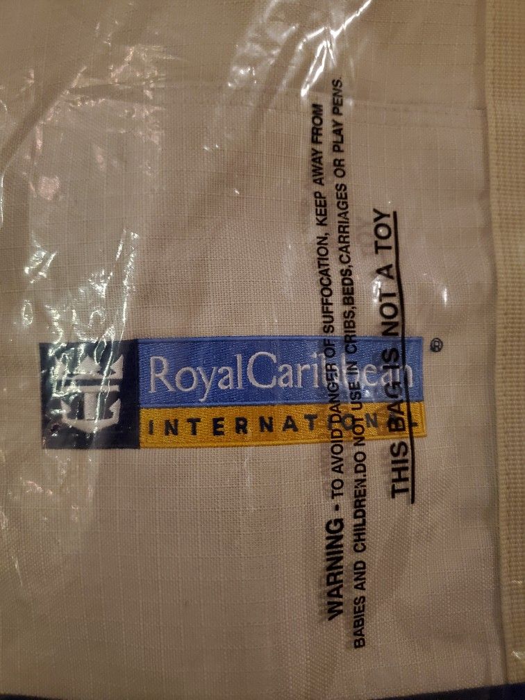 🥕  Brand New Large "ROYAL CARIBBEAN" Tote Bag