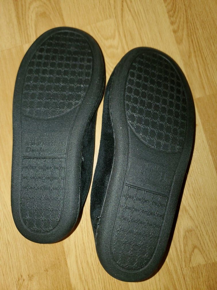 🥕  S - 5 Black Velvet Dearfoams - photo 2