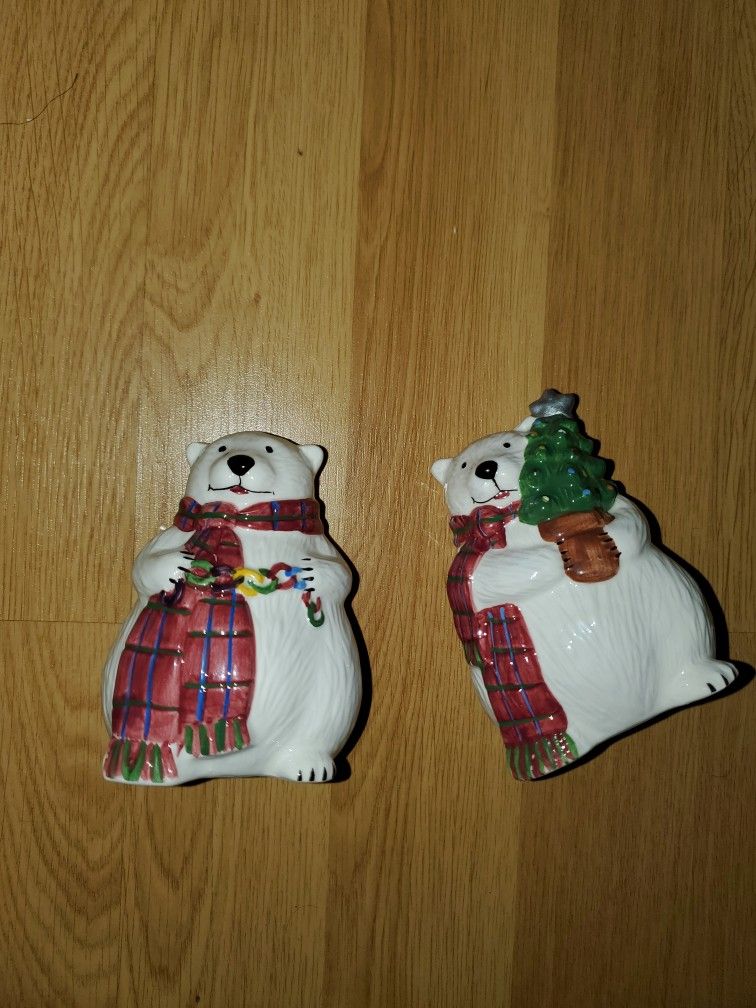 Polar Bear S & P Shakers