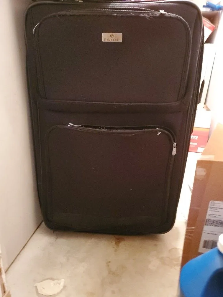 Black Cloth Suitcase thumbnail