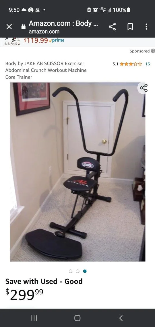 Body By JAKE Ab Scissor thumbnail