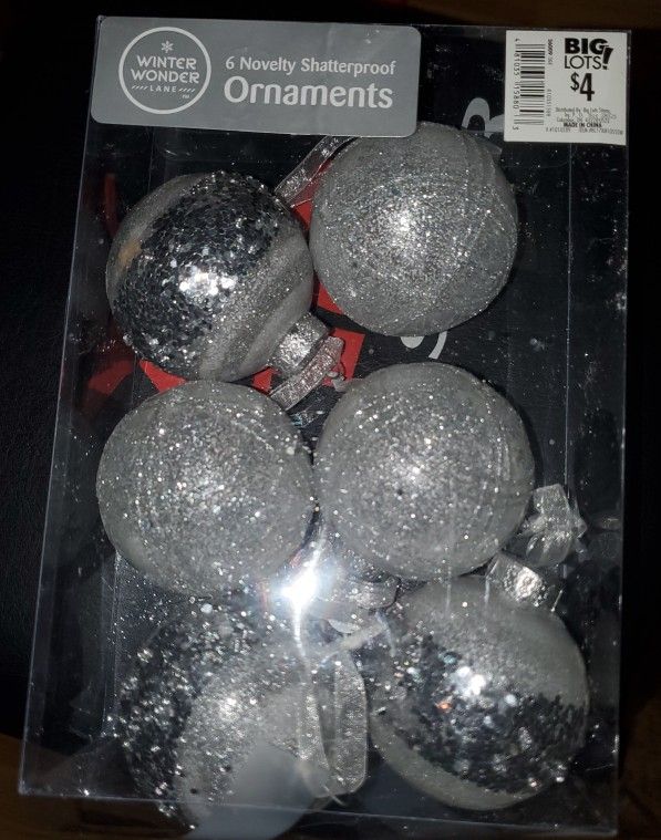 🥕  Beautiful Silver Sparkly Decor - photo 2