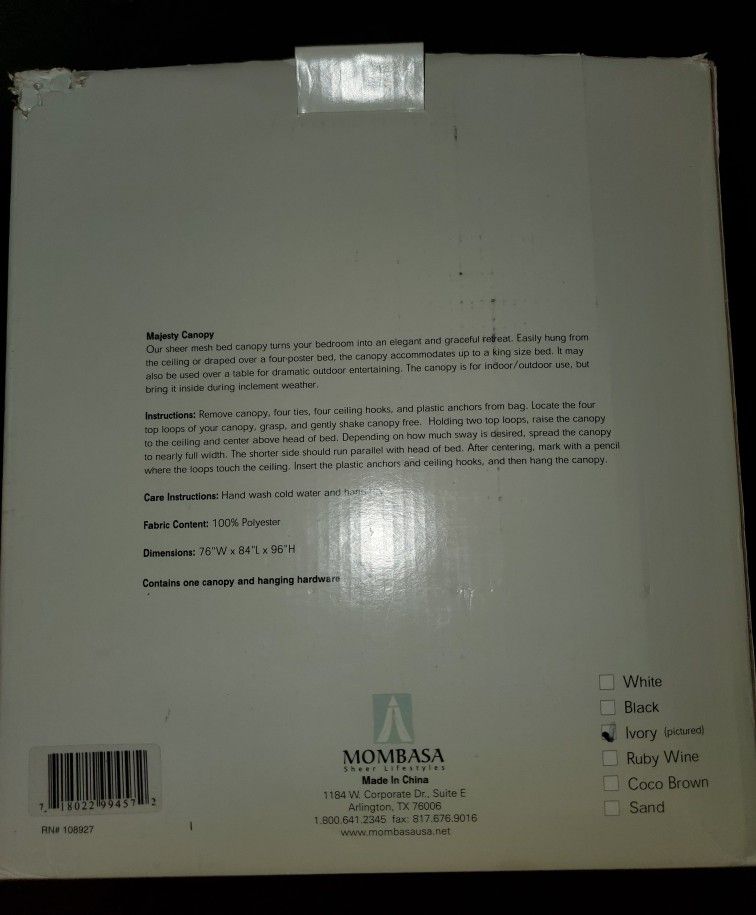 Majesty Canopy Mosquito Netting - photo 2