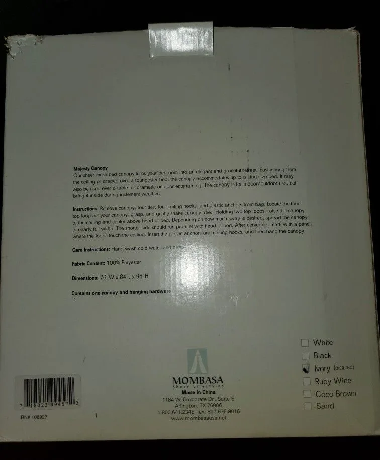 Majesty Canopy Mosquito Netting image indicator(2)