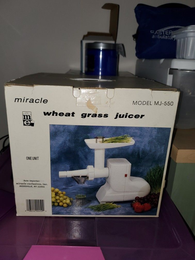 Wheatgrass Juicer