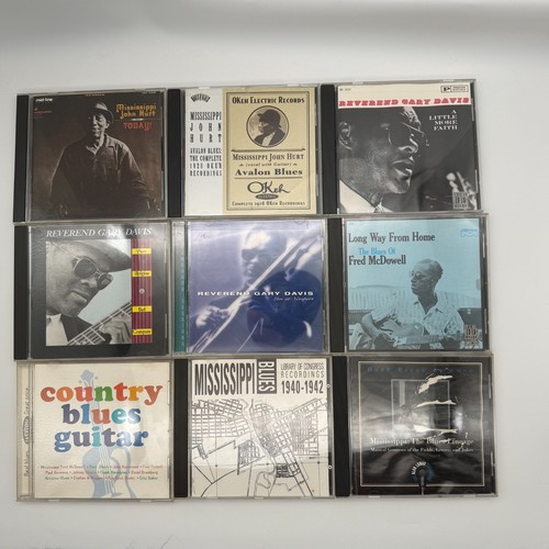 Acoustic Folk/Country Blues CD Lot of 19