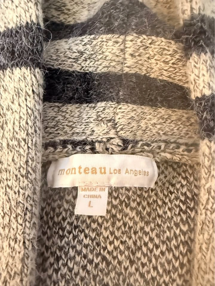 Monteau Los Angeles Plaid Cardigan - photo 2