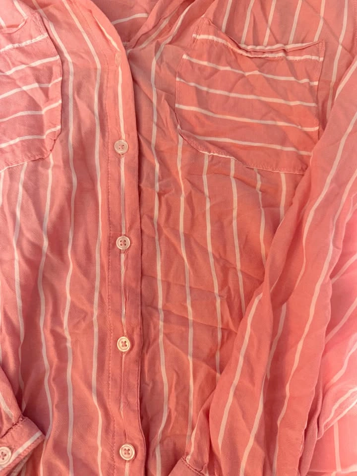 Ricki's Pink Striped Button-Down Shirt - photo 4