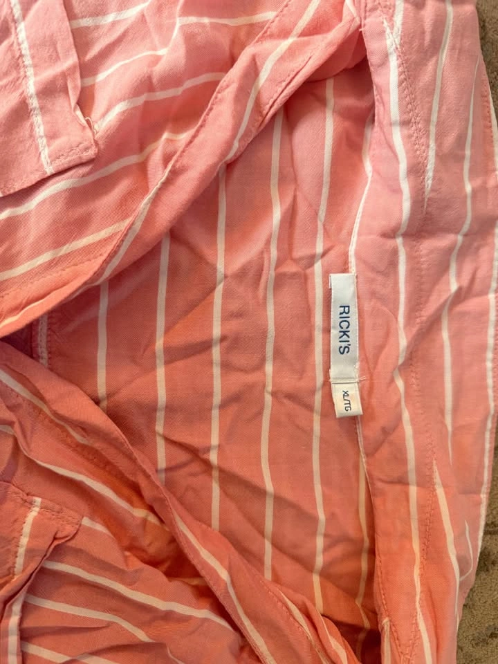 Ricki's Pink Striped Button-Down Shirt - photo 5