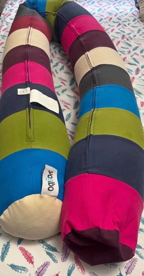 Rainbow Bright Yogibo Caterpillar Pillow