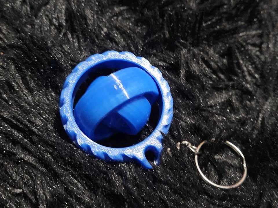 New Turning heart ❤️ Keychain | 3D printed - photo 4
