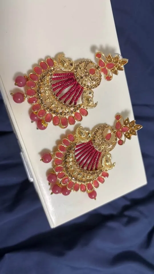 Gorgeous Statement Indian Earrings – Only $5 Each! image indicator(2)