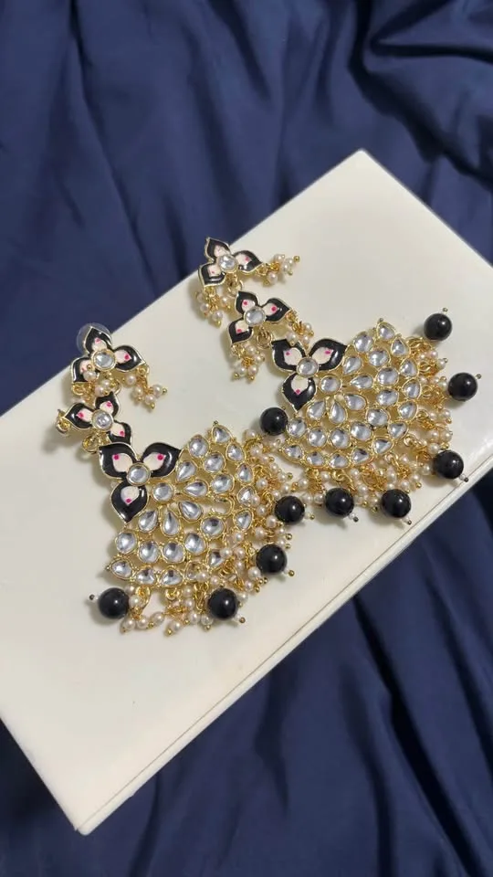 Gorgeous Statement Indian Earrings – Only $5 Each! image indicator(5)