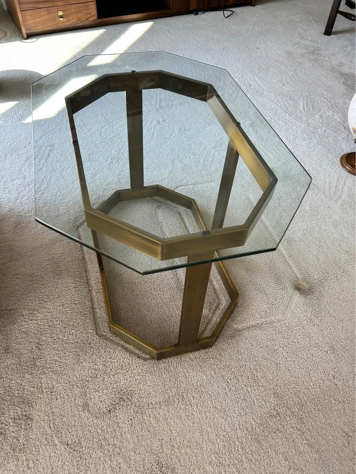 Glass coffee table - photo 2
