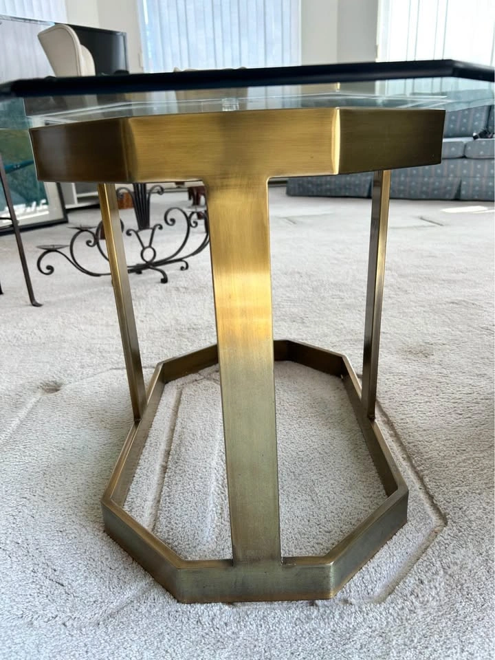 Glass coffee table - photo 3