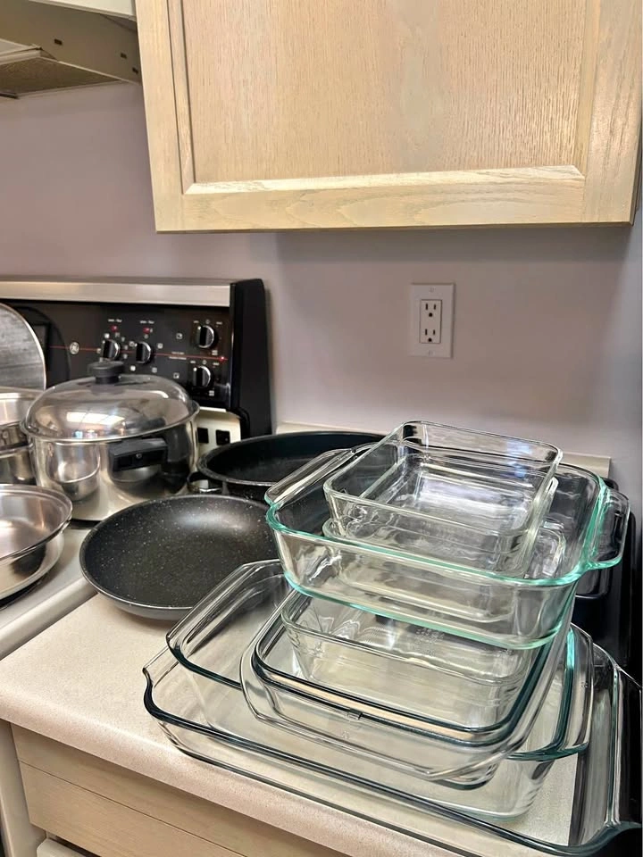 Vintage baking dishes