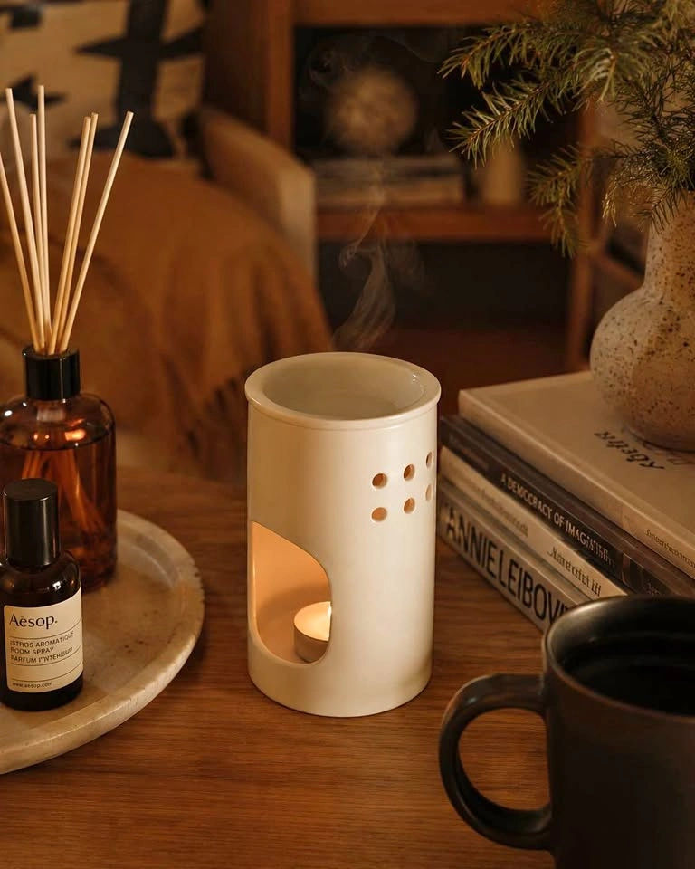 MUJI Porcelain Aroma Pot / Oil Burner