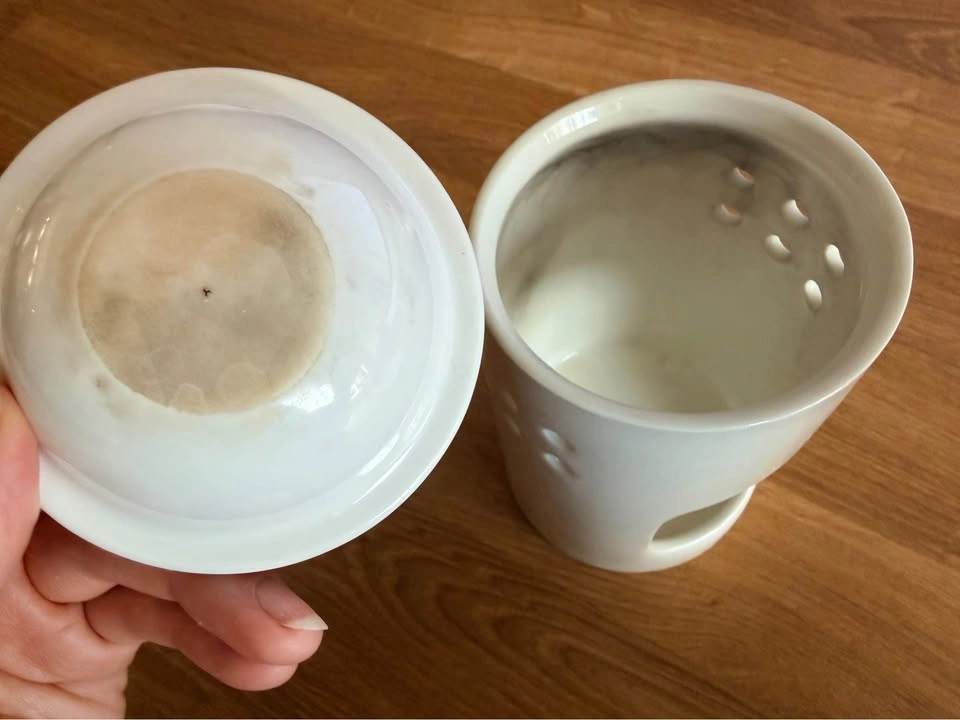MUJI Porcelain Aroma Pot / Oil Burner - photo 4