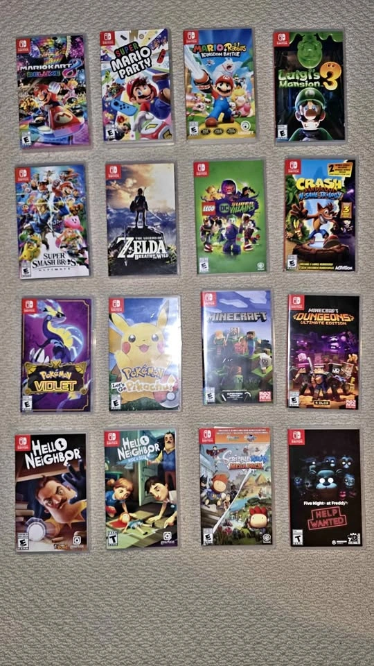 Nintendo switch games- lowest price anywhere