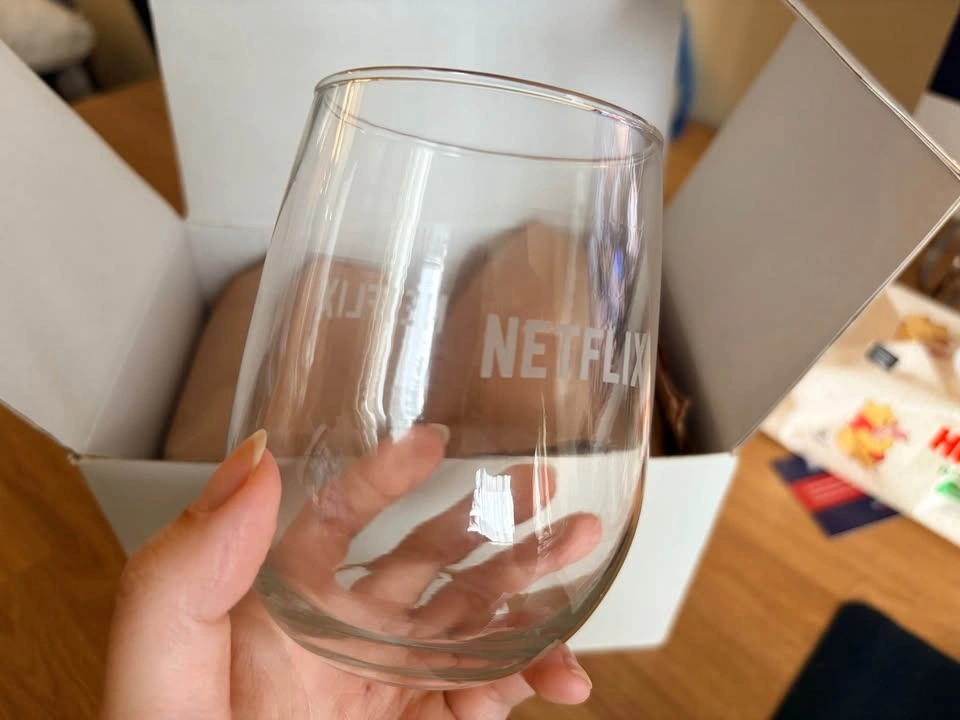 Netflix Stemless Wine Glasses - Set of 2 - photo 3