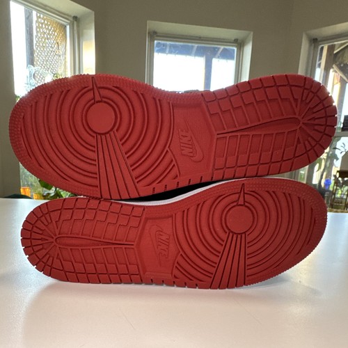 NEW Air Jordan 1 Banned ‘Patent Bred’ GS 7Y/Women 8.5 No Box - photo 4