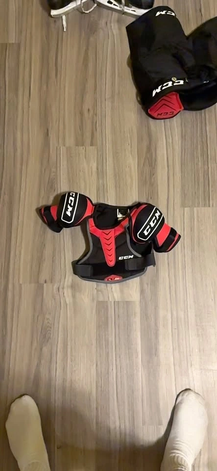 CCM Hockey Shoulder Pads and Pants