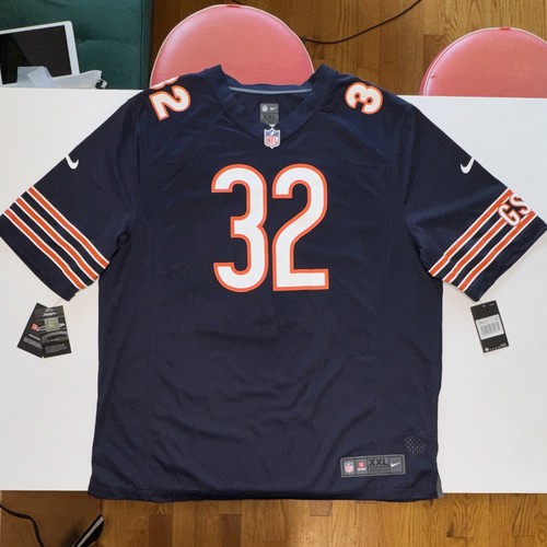 NEW Nike Chicago Bears #32 NFL Football Jersey XXL Navy - photo 2