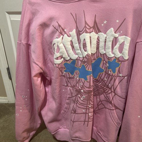 sp5der hoodie large authentic