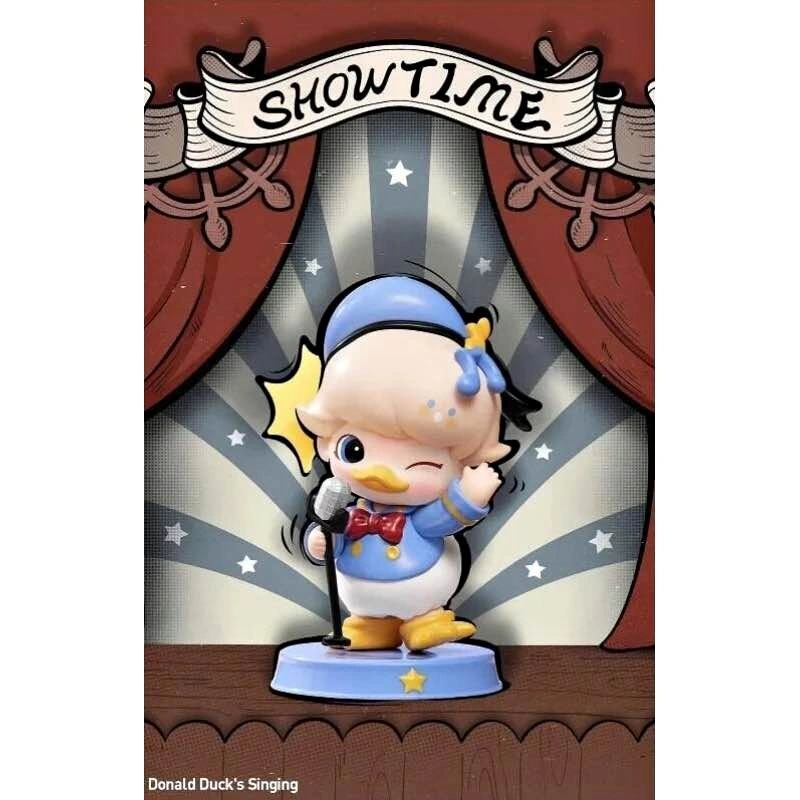 Popmart Donald Duck singer figure