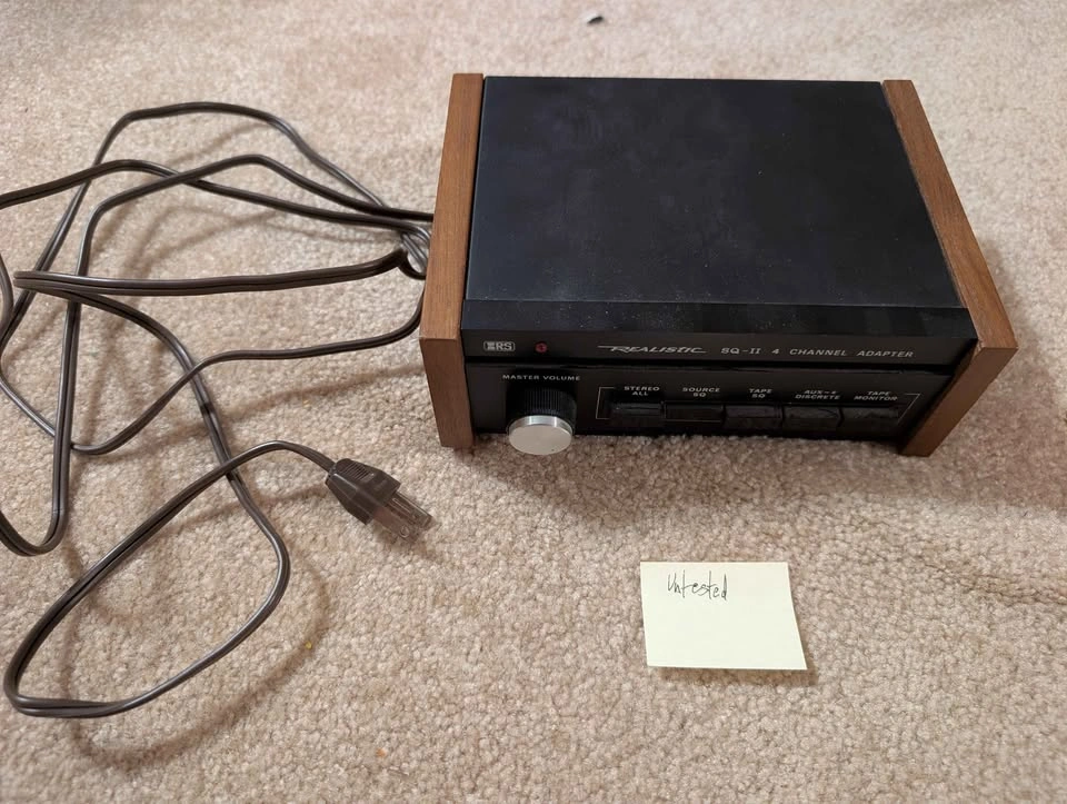 Realistic SQ-II 4 Channel Adapter - photo 3
