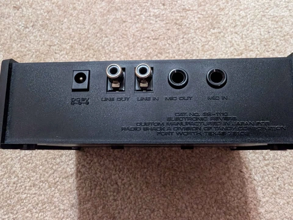 Realistic Electronic Reverb 32-1110 - photo 3