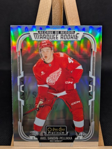 Axel Sandin-Pellikka 2025-26 O-Pee-Chee Marquee Rookie Rainbow