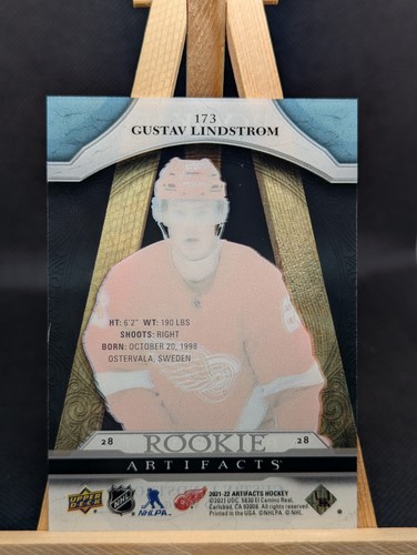 2021-22 Upper Deck Artifacts Rookie Gustav Lindstrom RC #173 - photo 2
