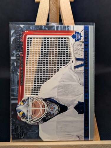 2003 Pacific ATOMIC MCDONALDS NET PROTECTORS #6 Ed Belfour EX/NM