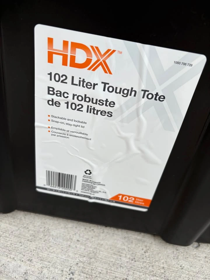 HDX 102 Liter Tough Tote - photo 3