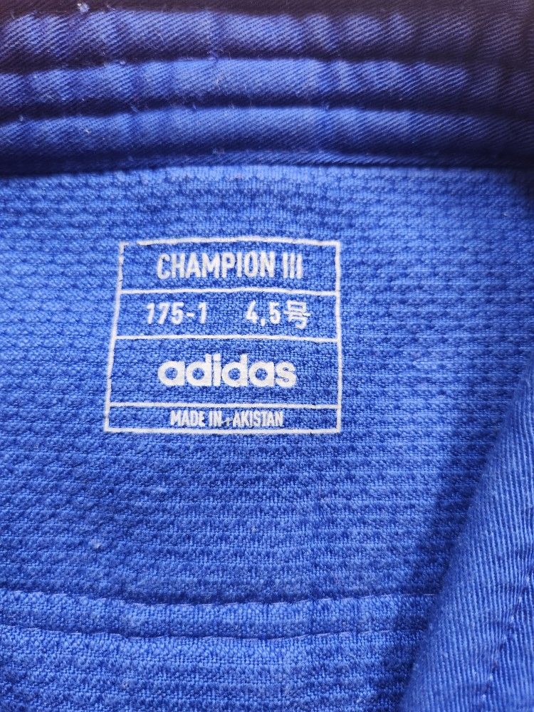 Adidas Champion 3 Judo Gi size 175cm - photo 2