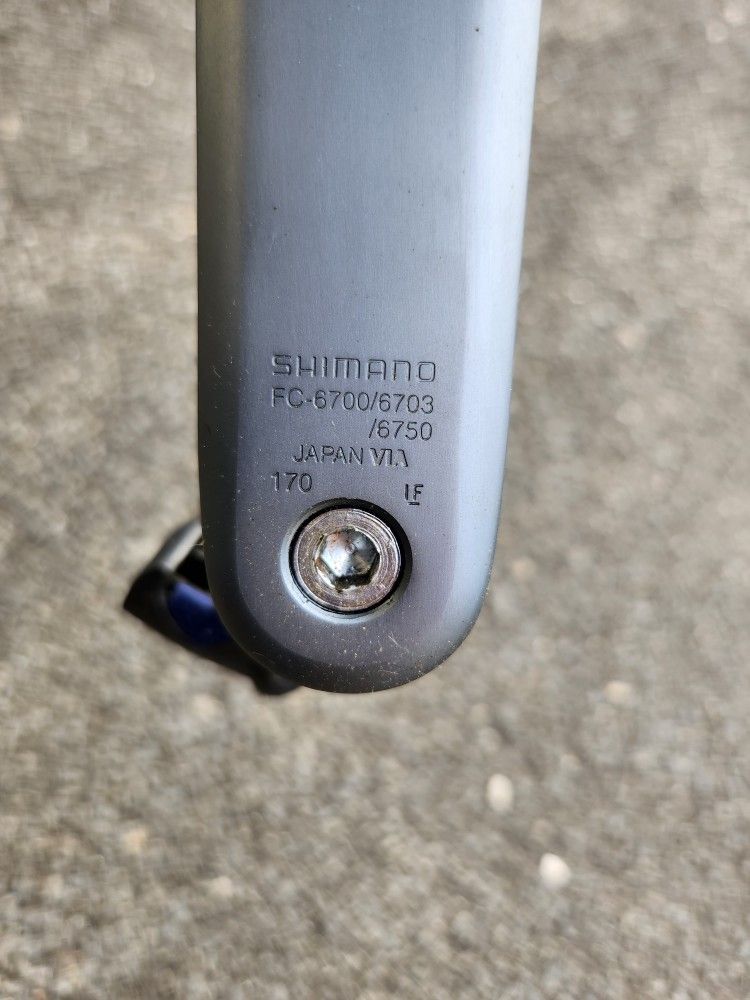 Shimano Ultegra 6700 Compact Crankset 170mm - photo 4