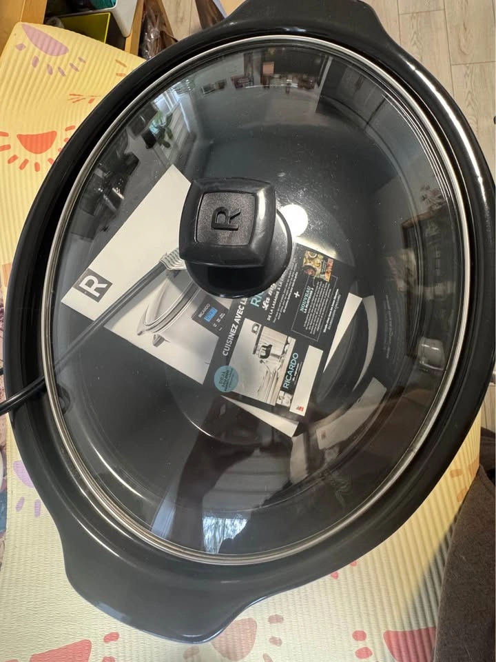 RICARDO 6-Qt Programmable Digital Slow Cooker – Like New - photo 4