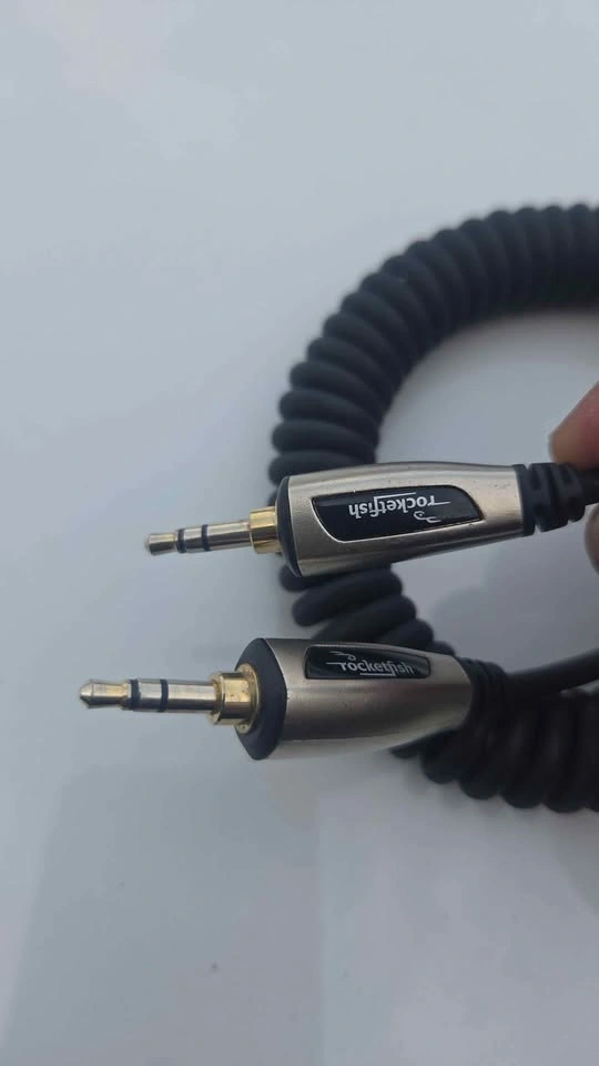 Rocket fish coiled aux cable 3ft - photo 2