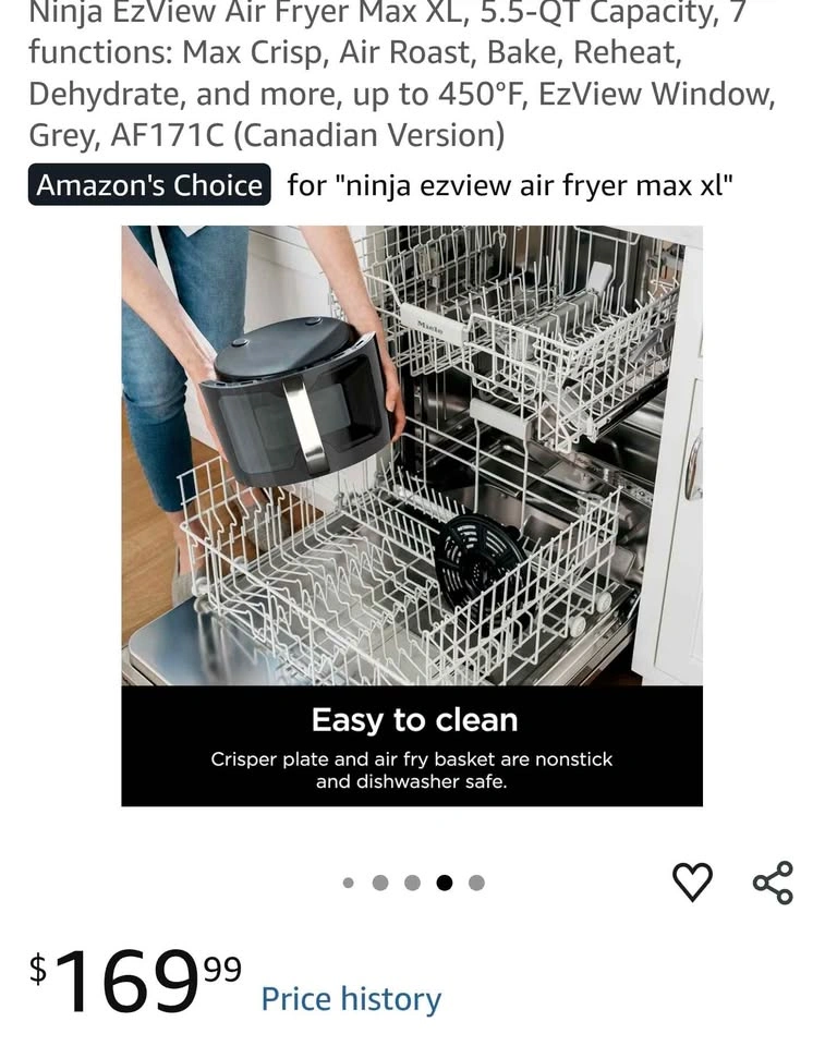 Ninja EzView Air Fryer Max XL - photo 2
