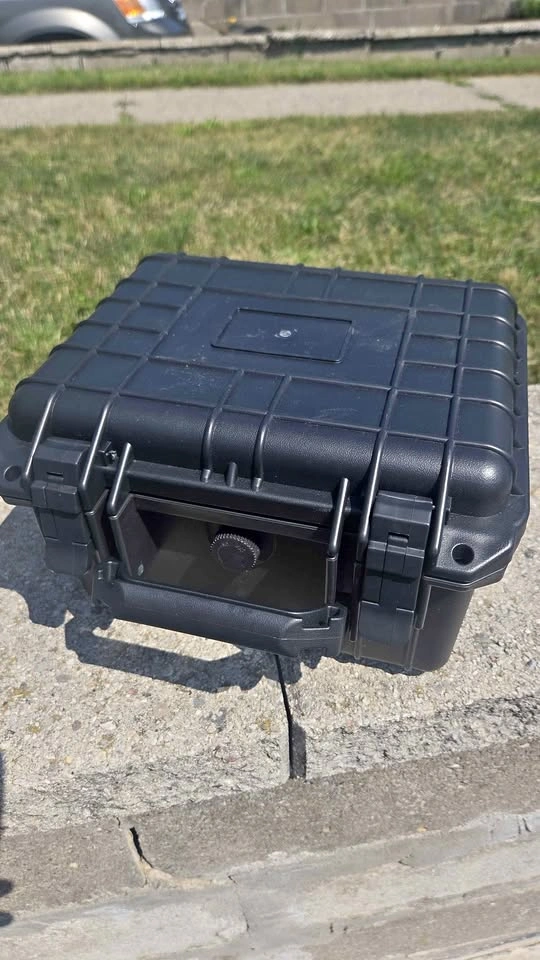 Black Hard Shell Protective Equipment Case with Foam