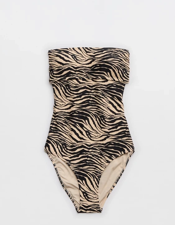 Aerie Strapless Cutout Swimsuit – Small NWT - photo 5