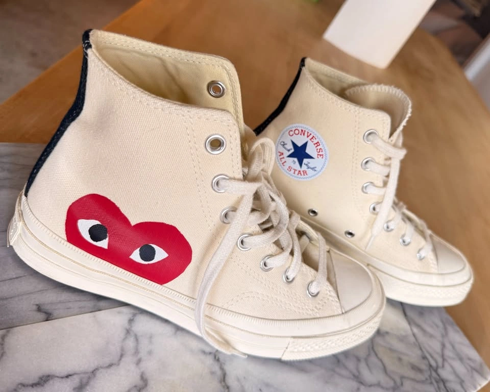 Comme des Garçons PLAY x Converse High-Tops – W7